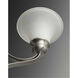 Applause 1 Light 7 inch Brushed Nickel Mini-Pendant Ceiling Light